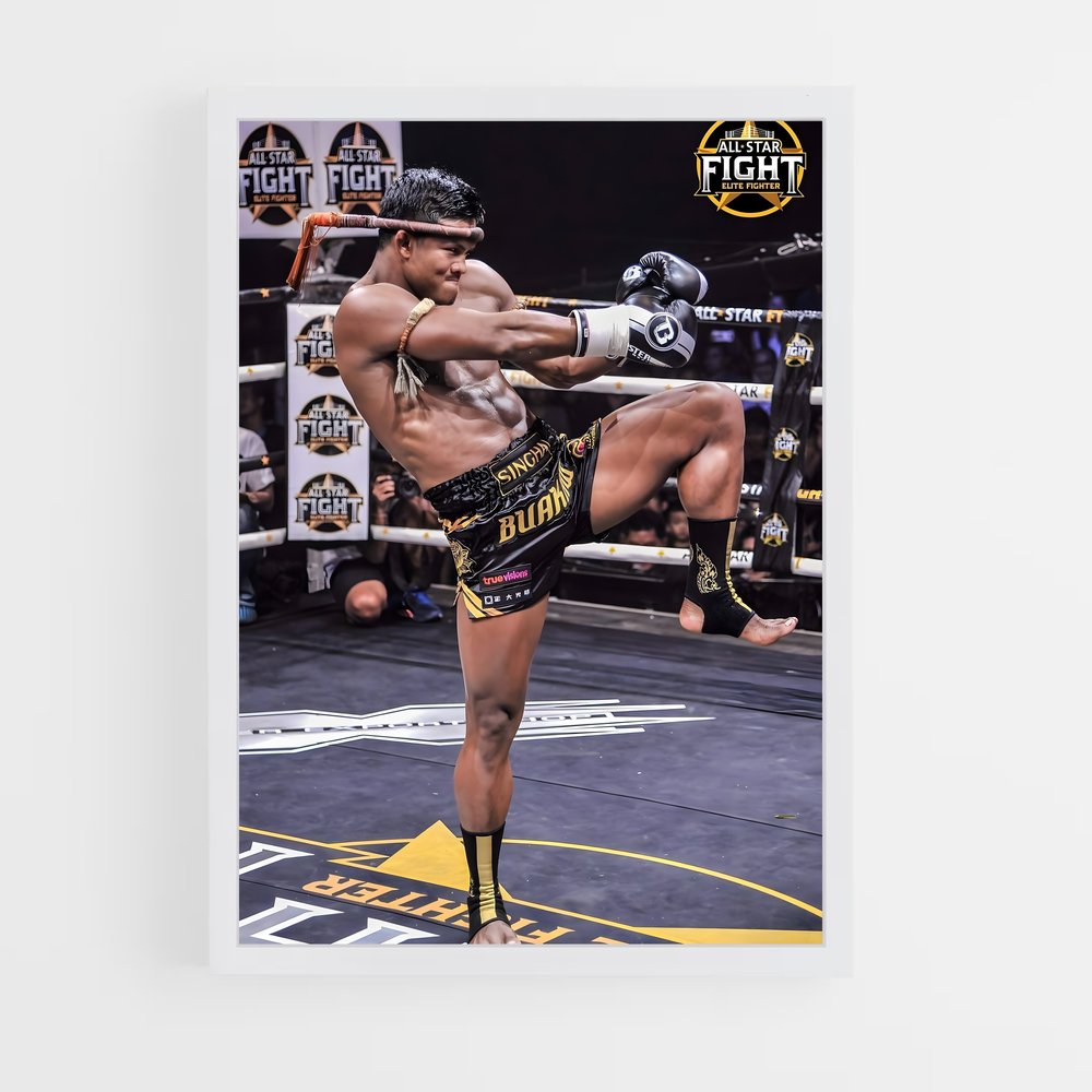 Poster Kick of Destiny – affiche Kick-boxing (vue 3)